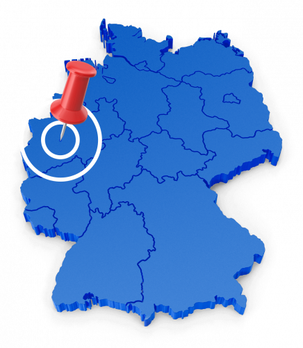 Deutschland Karte - Köln Umkreis für Immobilienankauf