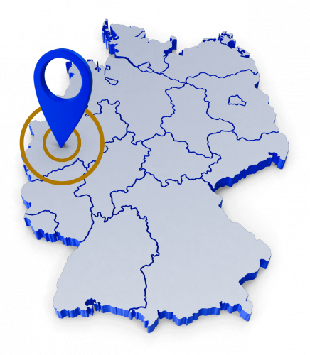 Deutschland Karte - Köln Umkreis für Immobilienankauf